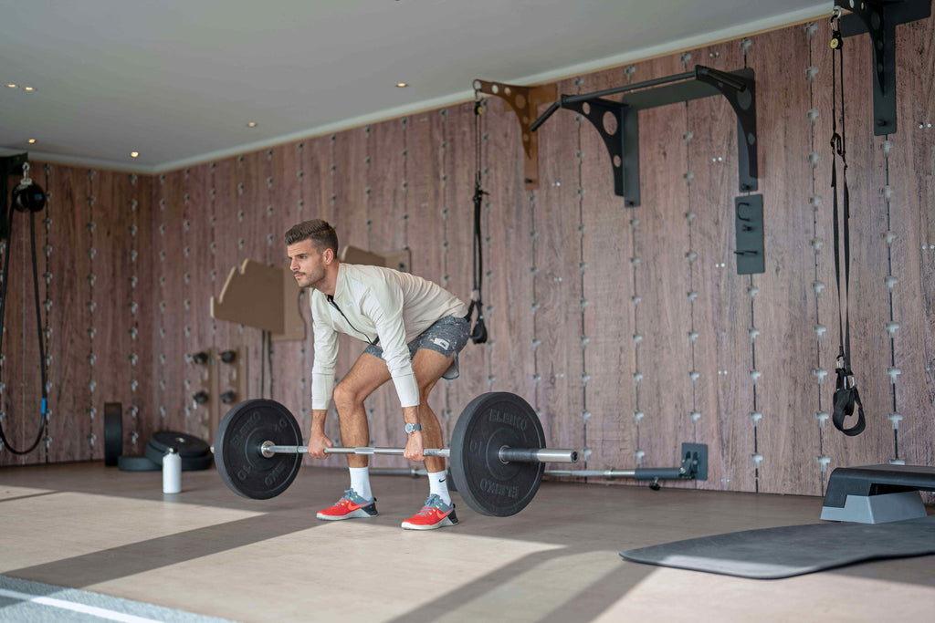 man working out